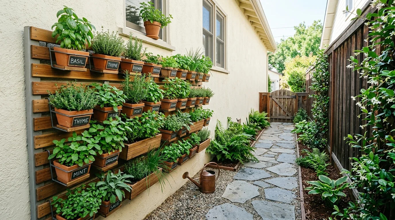Side Yard Seating Spot